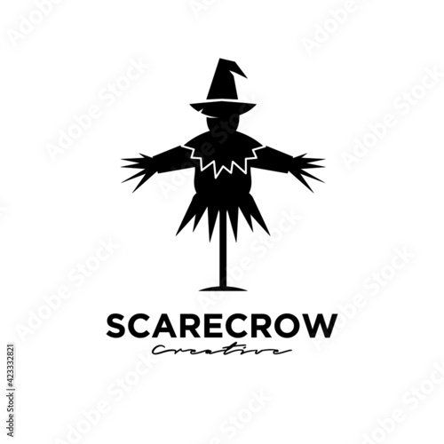 scarecrow logo icon design