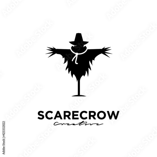scarecrow logo icon design