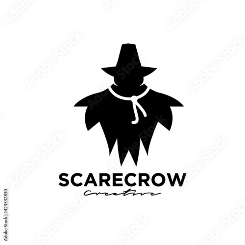 scarecrow logo icon design