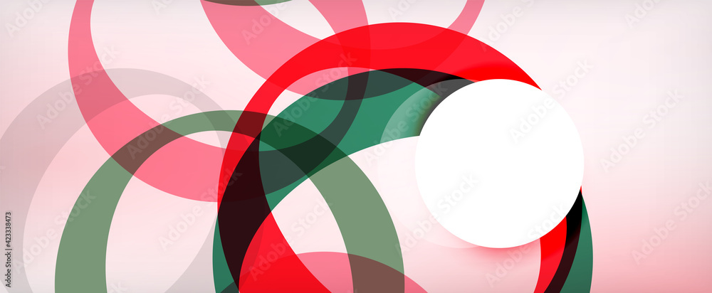 Ring geometric shapes, o letter repetition wallpaper. Abstract background for business or technology presentations, internet posters or web brochure covers Ring geometric shapes, o letter repetition wallpaper. Abstract background for business or technology presentations, internet posters or web brochure covers