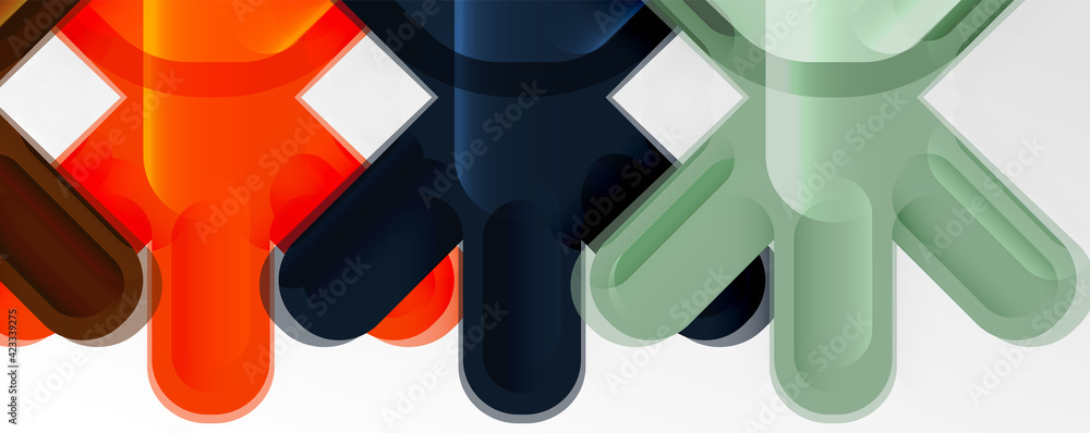 Abstract glossy crosses background for business or technology presentations, internet posters or web brochure covers Abstract glossy crosses background for business or technology presentations, internet posters or web brochure covers