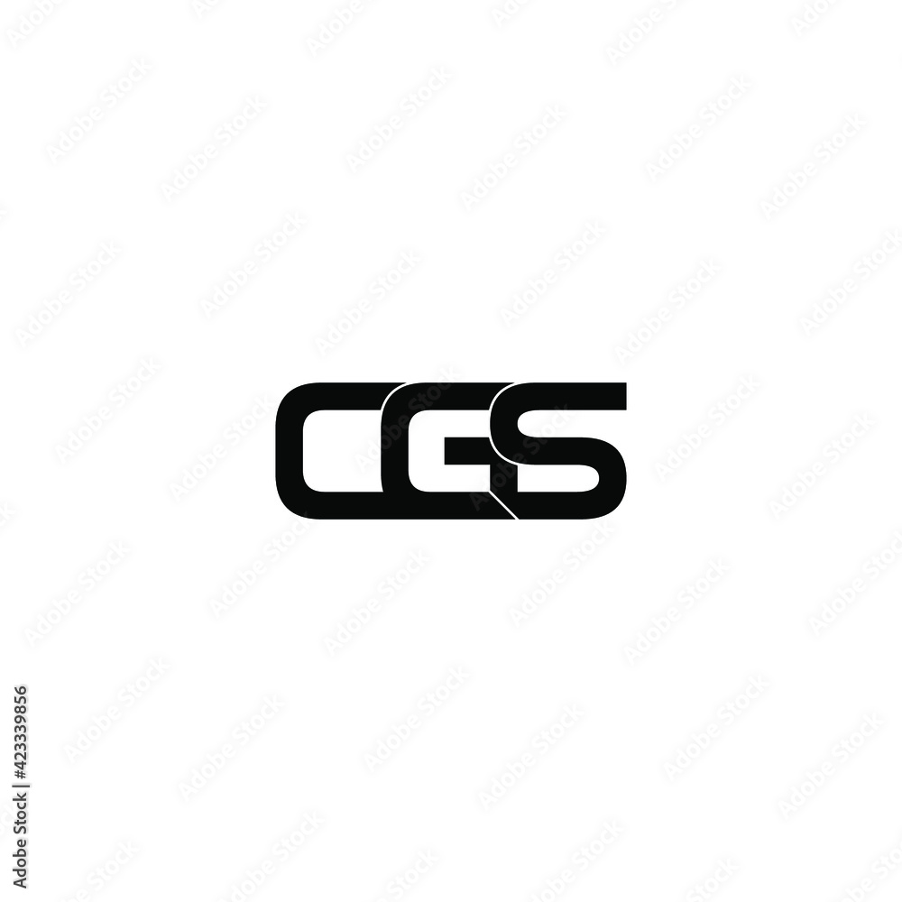 cgs letter original monogram logo design cgs letter original monogram logo design