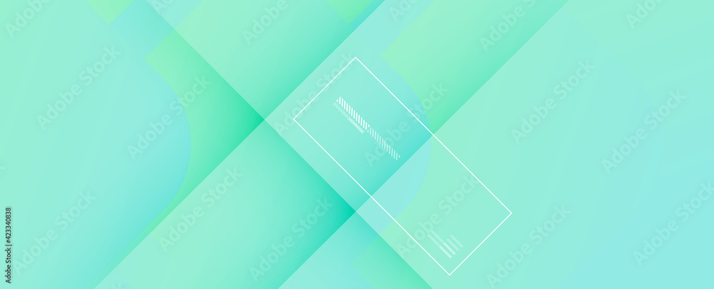 Obraz premium Square shapes composition geometric abstract background. 3D shadow effects and fluid gradients. Modern overlapping forms