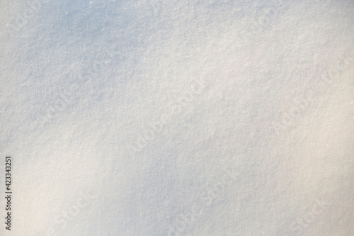 White snow background © Oligo