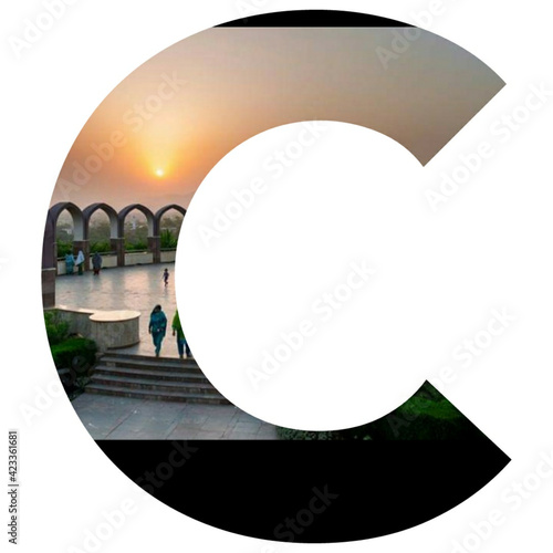 background with the sun