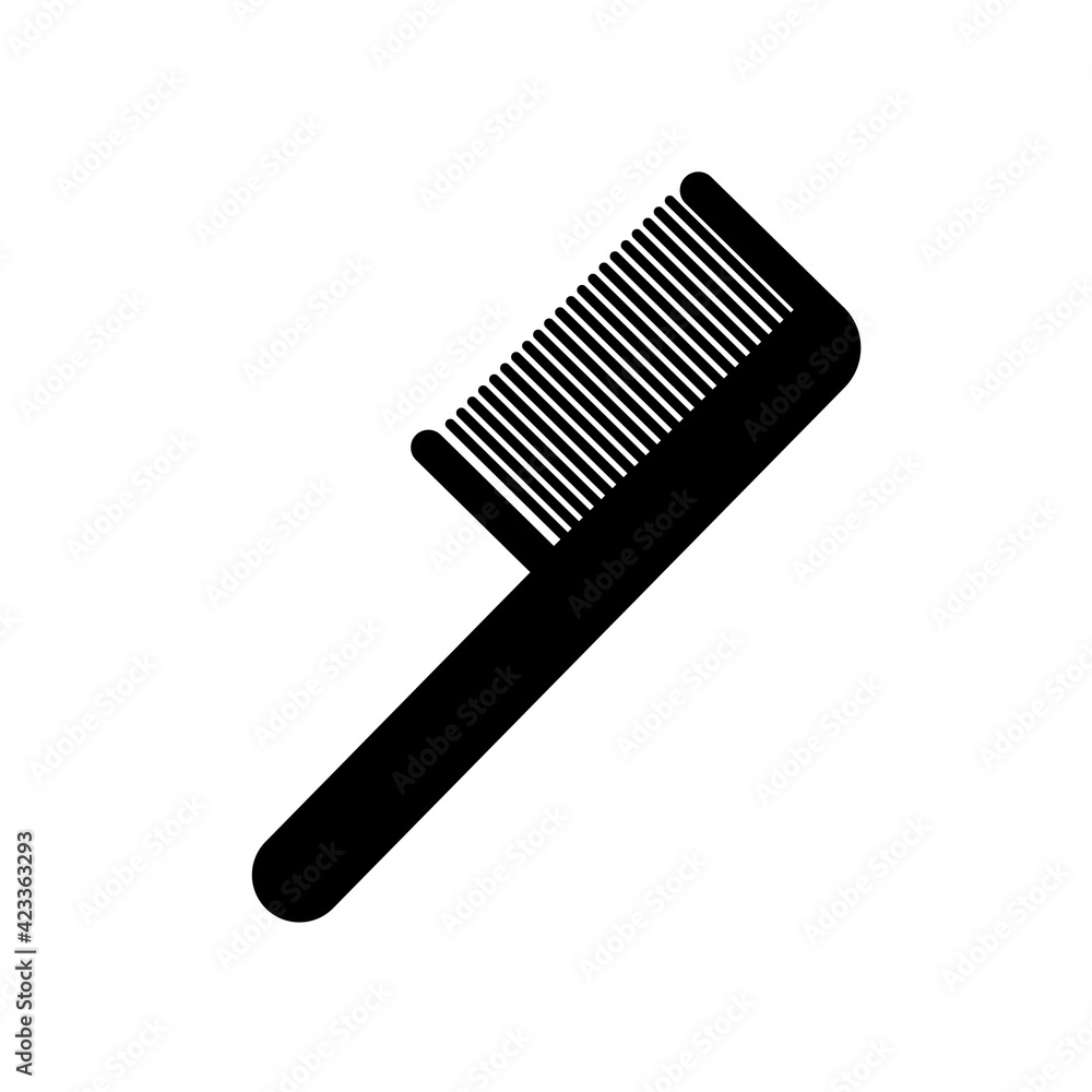 Comb icon. Element of bathroom for mobile concept Comb icon. Element of bathroom for mobile concept