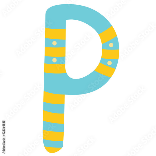 p letter