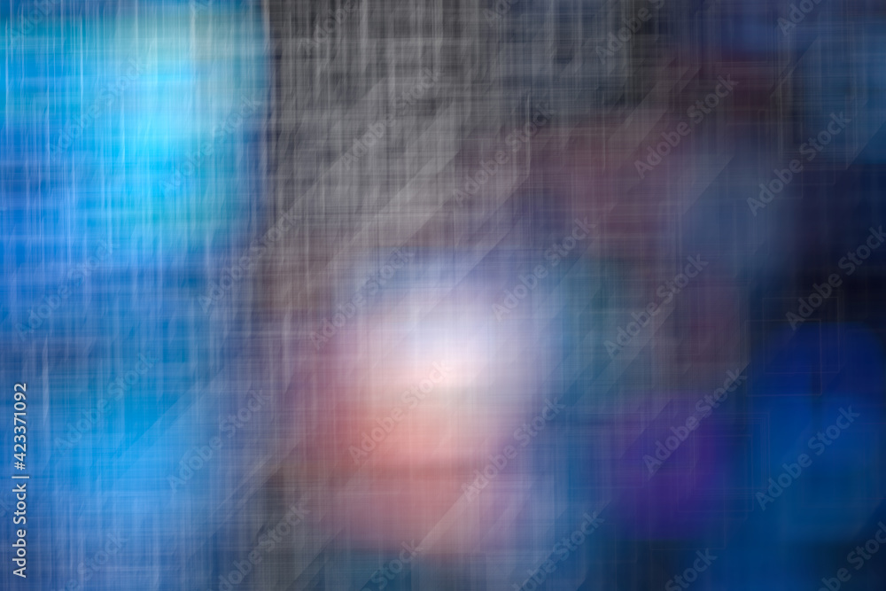 Fototapeta premium multicolored abstract network background / modern technological background, abstraction blurred unusual concept speed