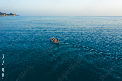 boat in the sea