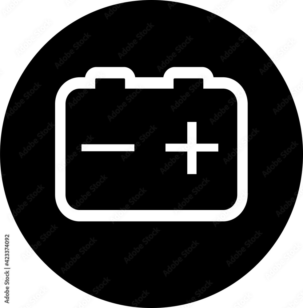 Battery icon sign design Battery icon sign design