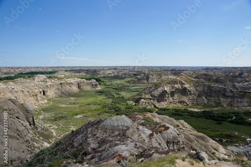 Dinosaur Provincial Park in Alberta Canada