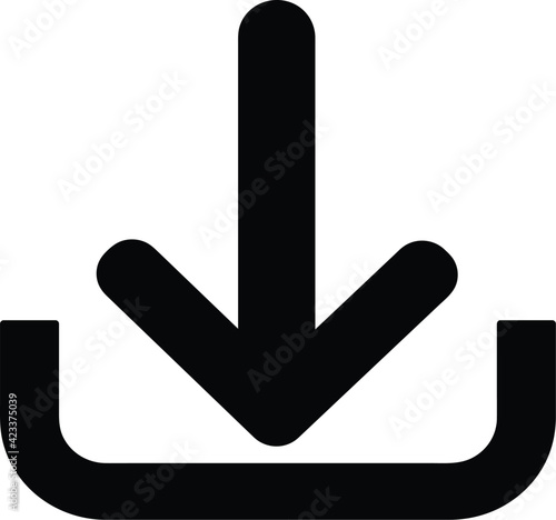 Download icon sign design