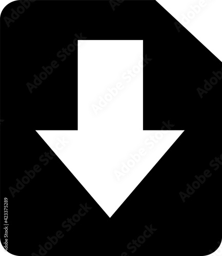 Free Download Download icon sign design - GFXLoad