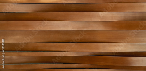 Fototapeta Naklejka Na Ścianę i Meble -  Timber wood plank curve background.
