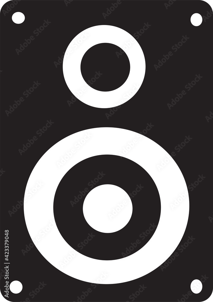 Audio speakers icon Audio speakers icon