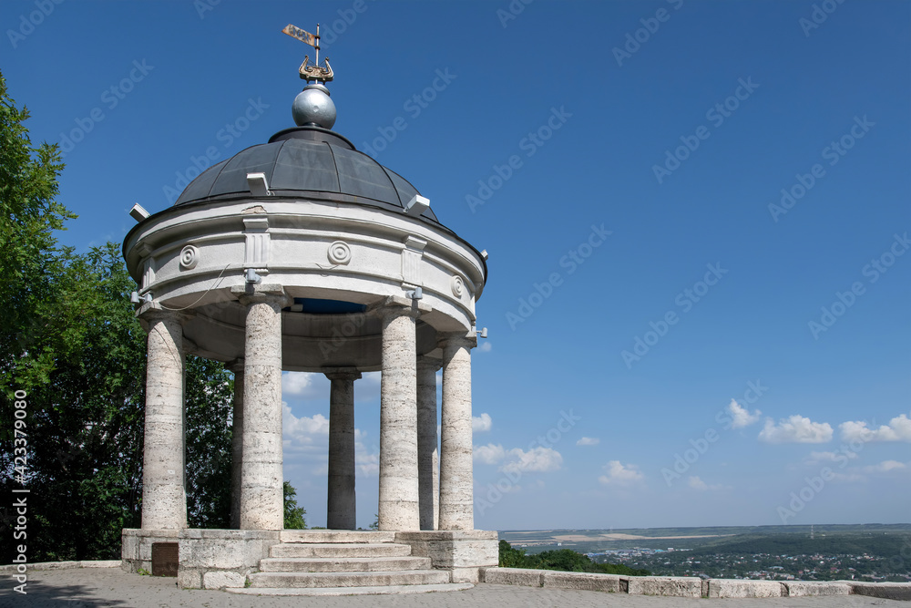 Aeolian harp pavilion (monument of history and architecture, 1831). Pyatigorsk, Stavropol Krai, Caucasus, Russia.