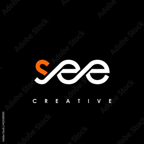 SEE Letter Initial Logo Design Template Vector Illustration