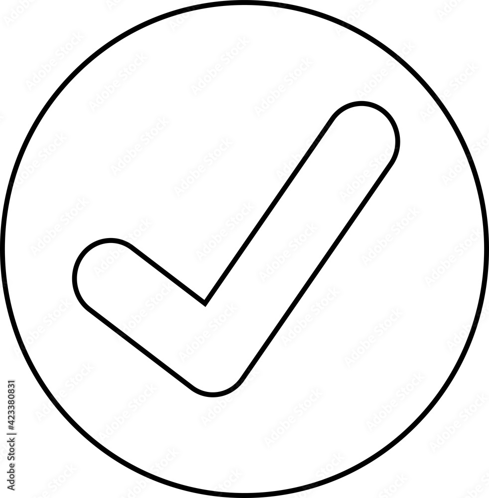 check mark icon sign check mark icon sign