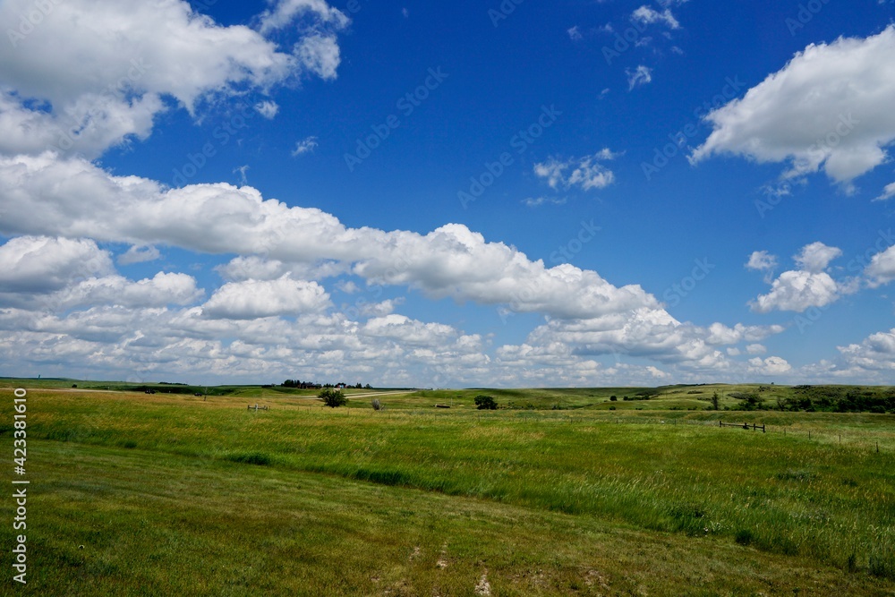 Theodore Roosevelt National Park in North Dakota USA
