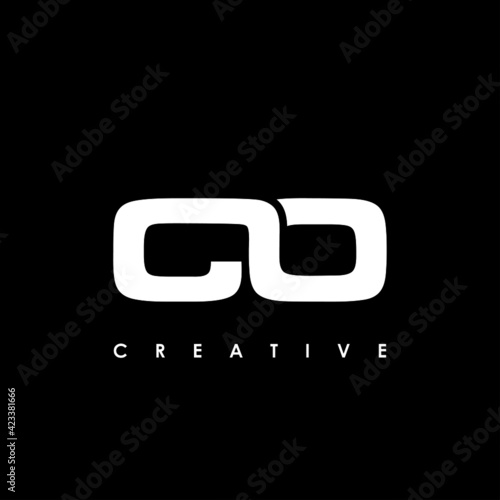 CO Letter Initial Logo Design Template Vector Illustration