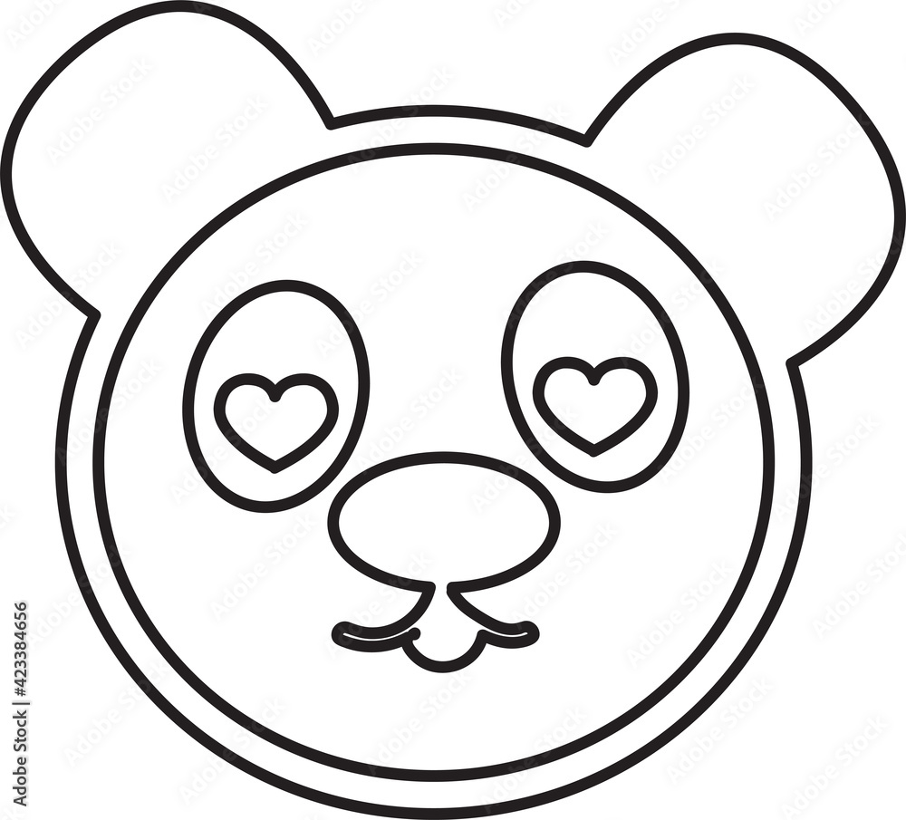 panda cartoon icon panda cartoon icon