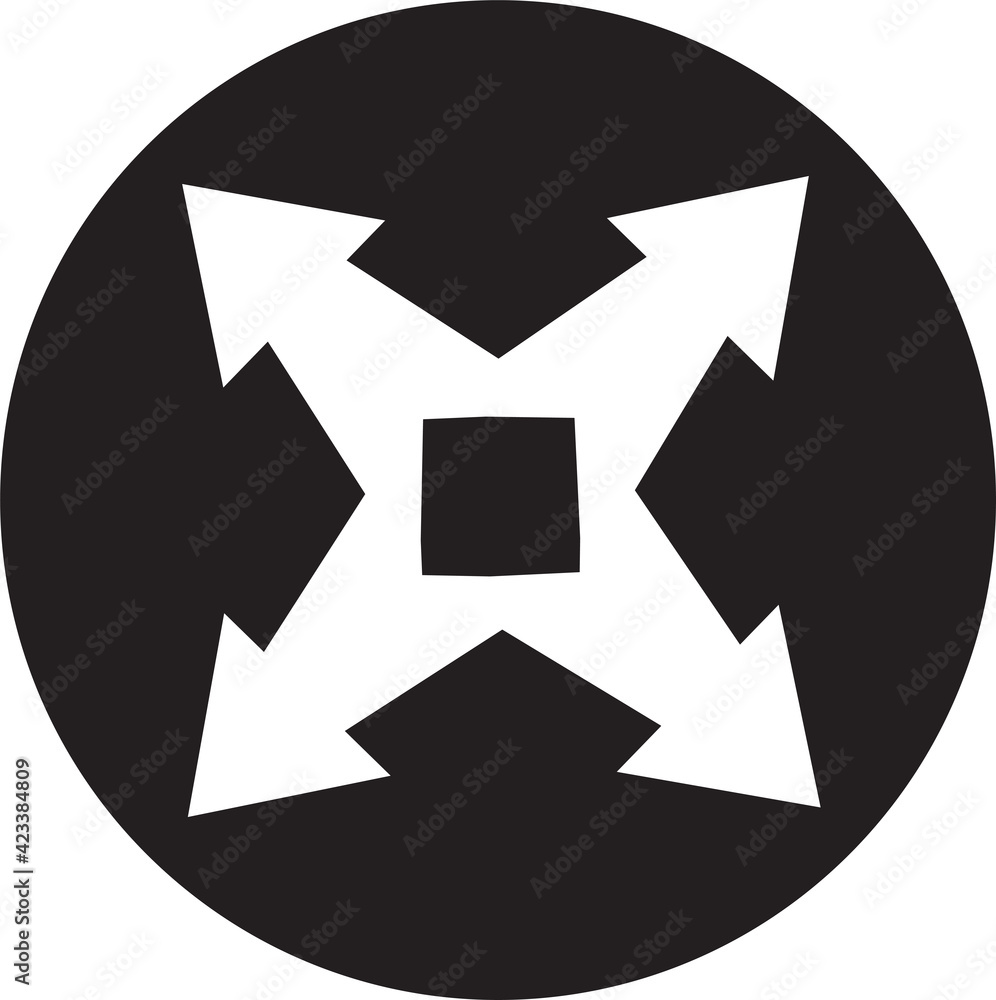 Arrow sign icon Arrow sign icon