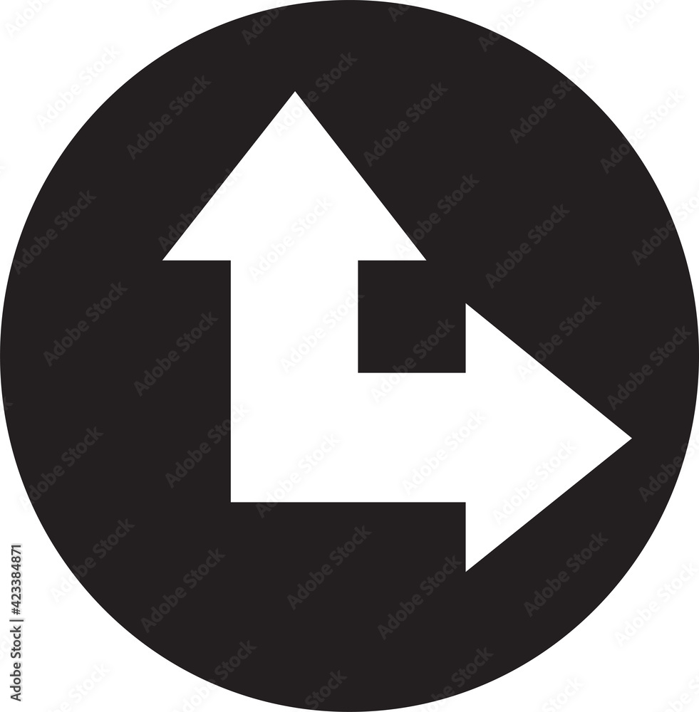 Arrow sign icon Arrow sign icon