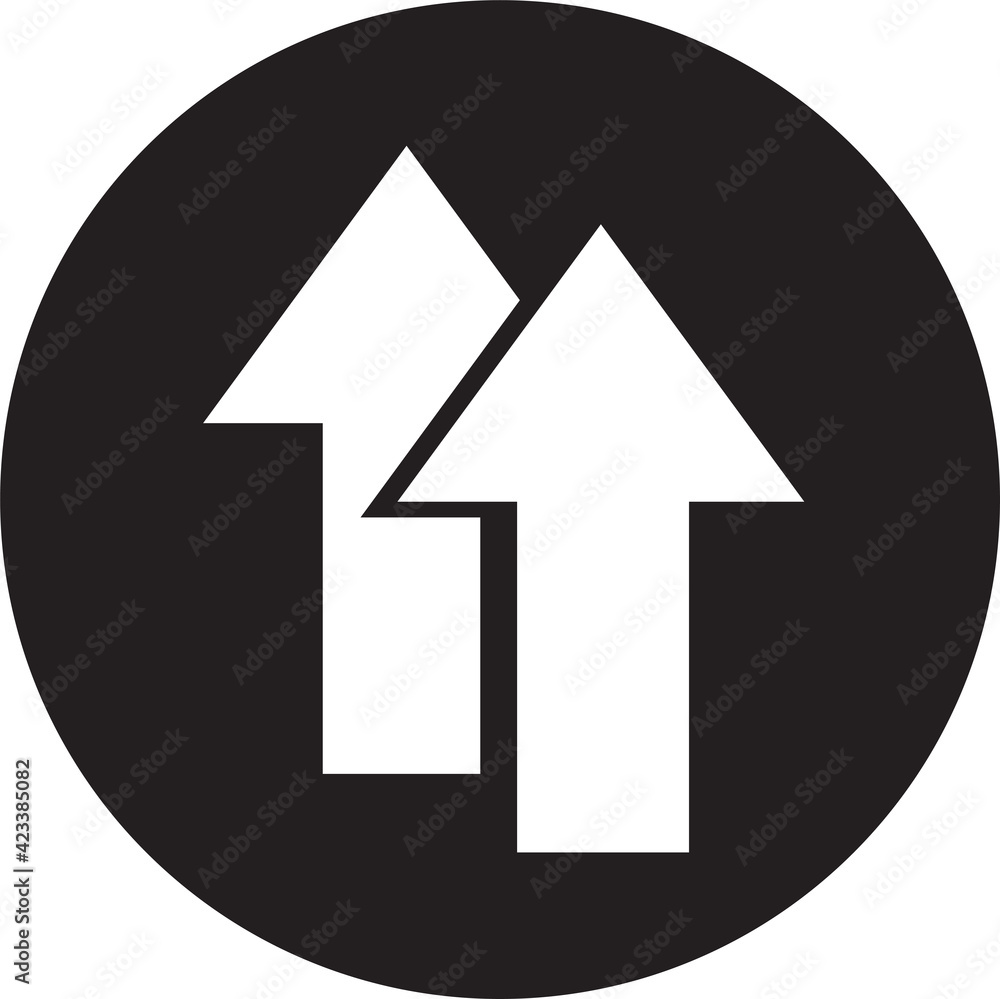 Arrow sign icon Arrow sign icon