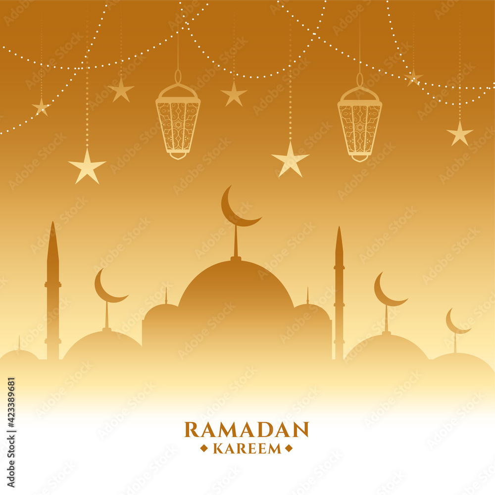 golden ramadan kareem beautiful background golden ramadan kareem beautiful background