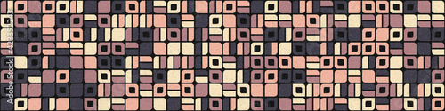 Abstract Geometric Pattern generative computational art illustration
