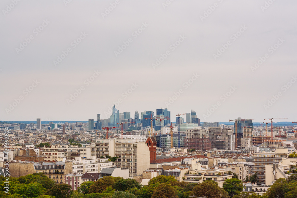 View of la Défense near Paris.