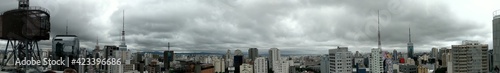 Sao Paulo Panorama Skyline
