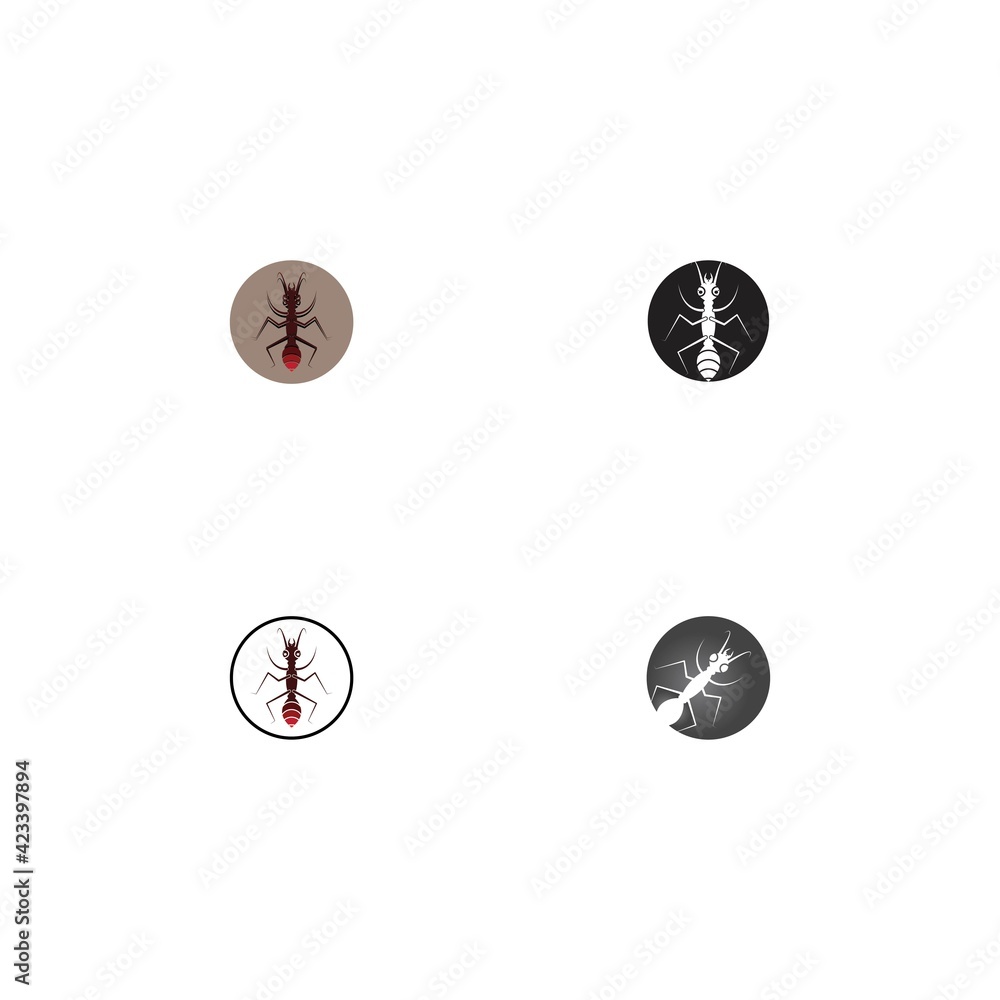 Ant vector illustration design Ant vector illustration design