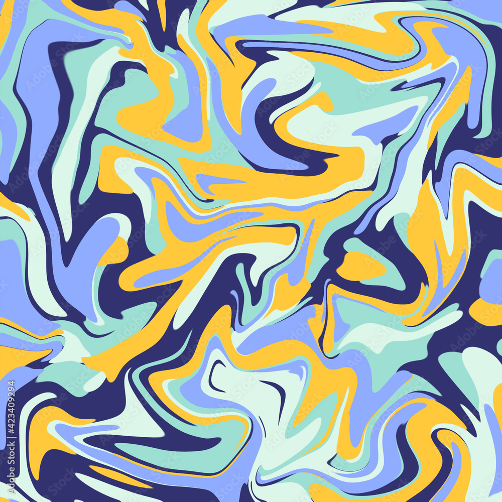 Colorful Liquid Pattern_B.Style Colorful Liquid Pattern_B.Style
