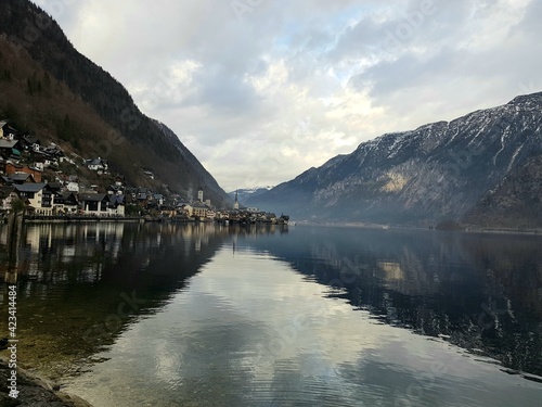 Austrian lake in Hallstatt