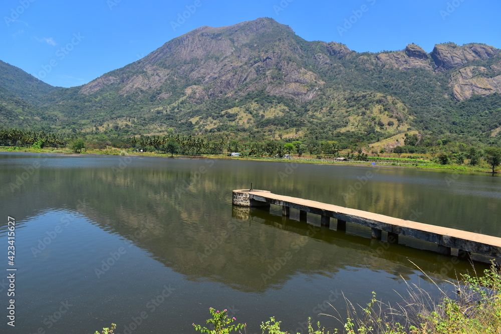 Scenic Combai Dam in DIndigul
