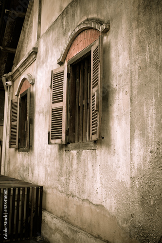 old abandoned building