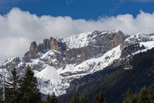 Mountains in the Valley di Fassa