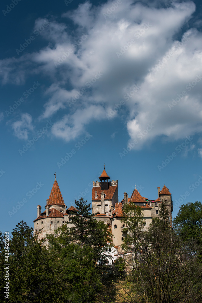 Brasov, Romania. Bran castle. Dracula Castle