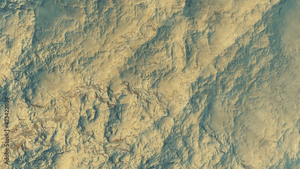 Fototapeta premium view of alien planet, texture of th exo planet, abstract texture 3d render