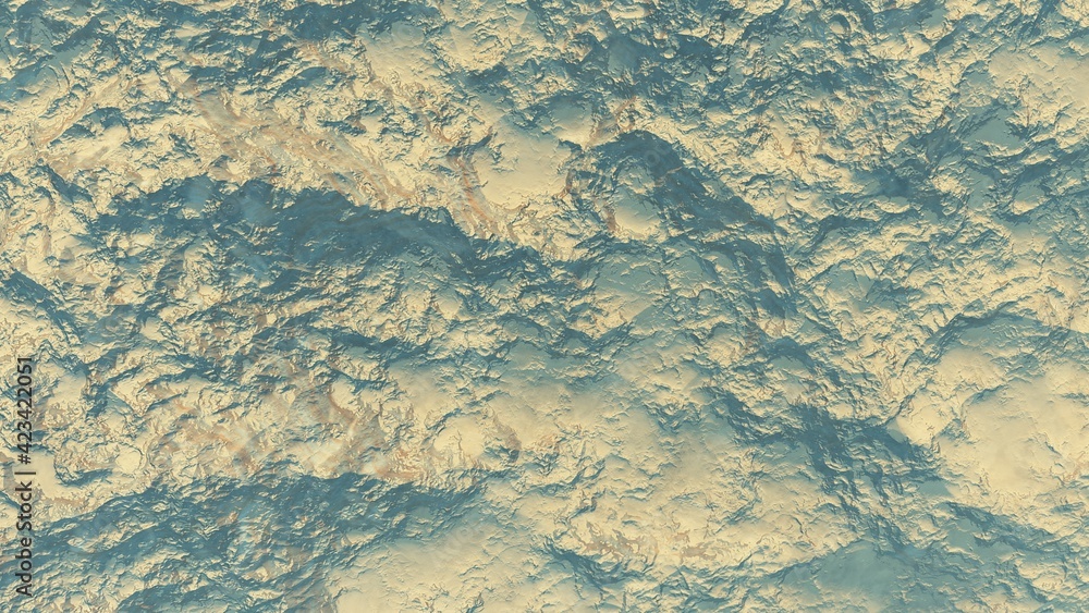 Fototapeta premium view of alien planet, texture of th exo planet, abstract texture 3d render