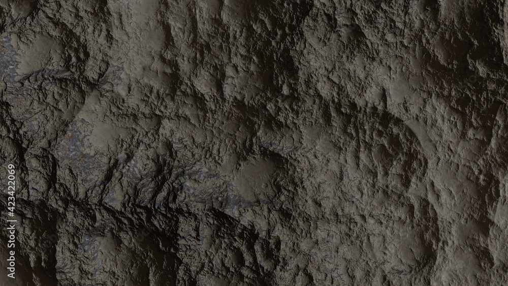 view of alien planet, texture of th exo planet, abstract texture 3d render