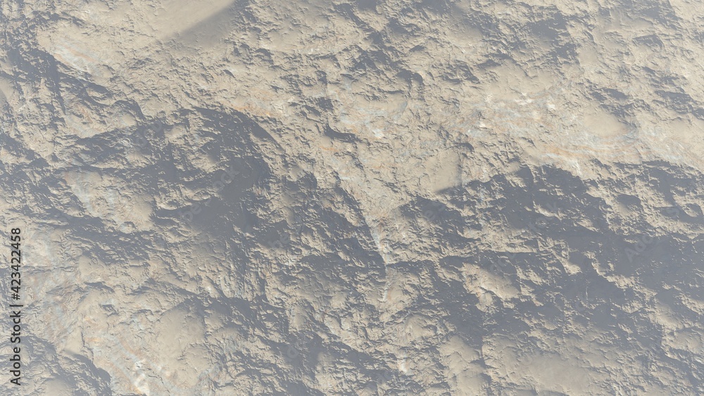 Fototapeta premium view of alien planet, texture of th exo planet, abstract texture 3d render