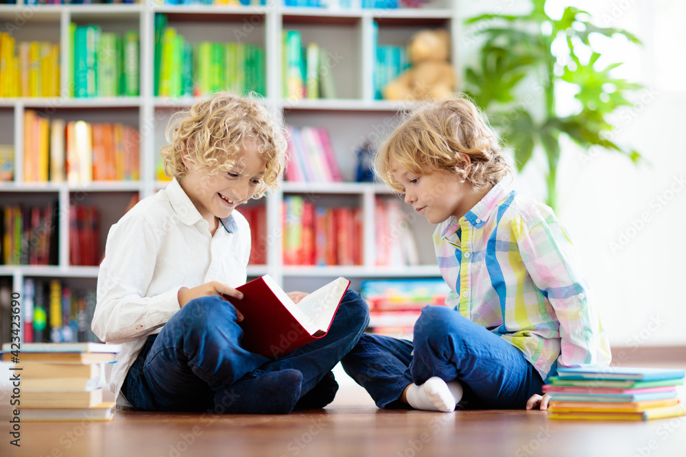 Child reading book. Kids read. School education. Child reading book. Kids read. School education.