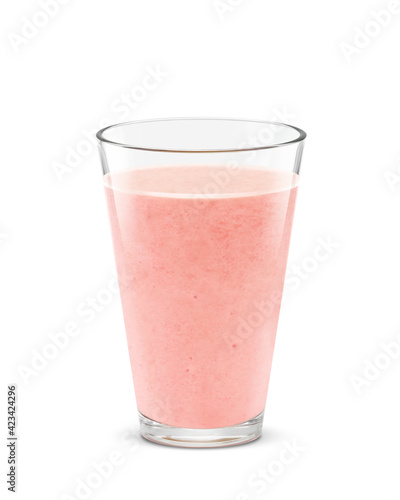 グラス スムージー ピンク 飲み物 イラスト リアル
