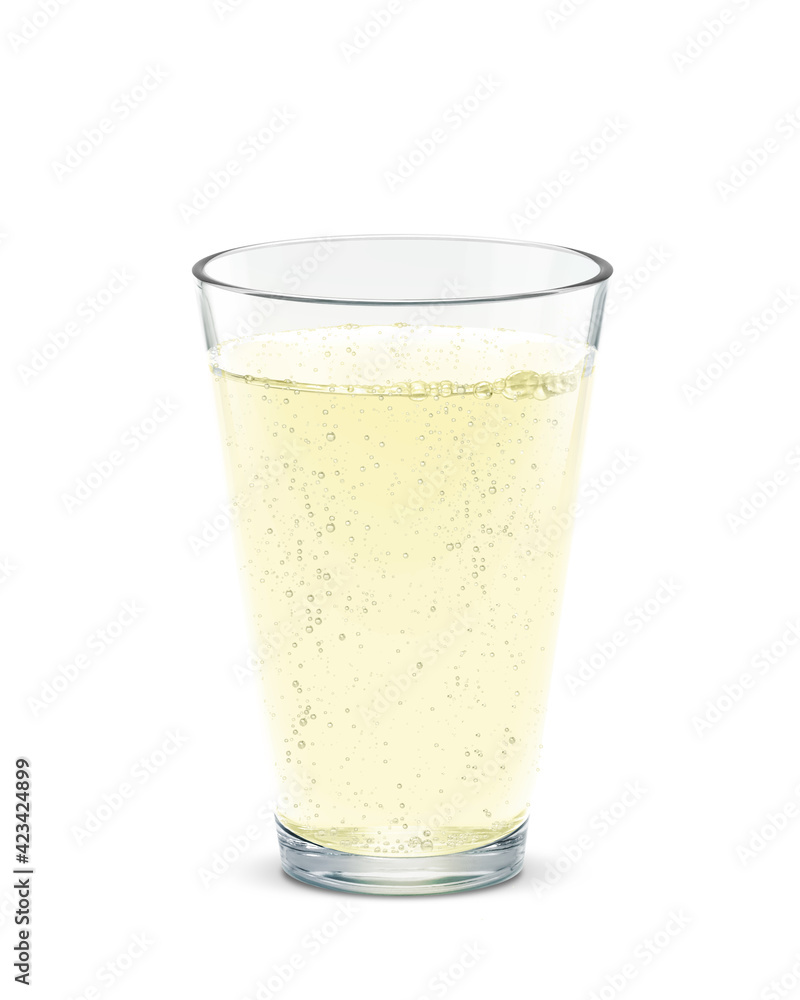 グラス レモンスカッシュ ジンジャエール 飲み物 イラスト リアル グラス レモンスカッシュ ジンジャエール 飲み物 イラスト リアル