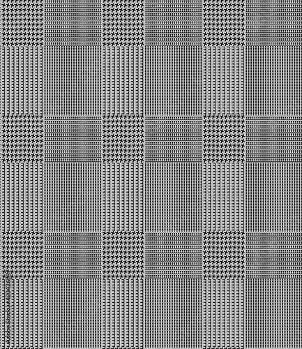 Seamless houndstooth pattern. Crowbar print illustration.  photo