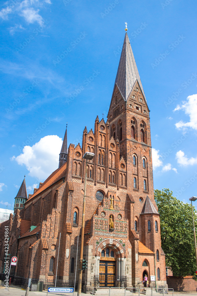 Sankt Albani Kirke (Knuds Church) Odense Fyn Region Syddanmark (Region of Southern Denmark) Denmark