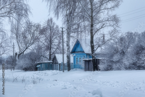 barn in winter © Alexey