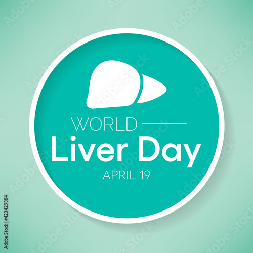 World Liver day is observed each year on April 19th across the globe. aims to raise global awareness of hepatitis a group of infectious diseases known as Hepatitis  A, B, C, D, and E. Vector art.